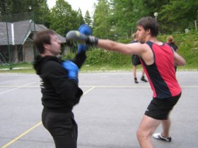 Poletni kamp boks kikboks MMA
